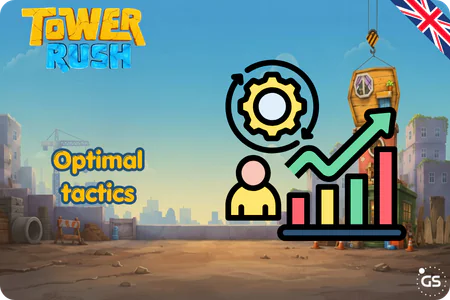 Tower Rush game Optimal tactics